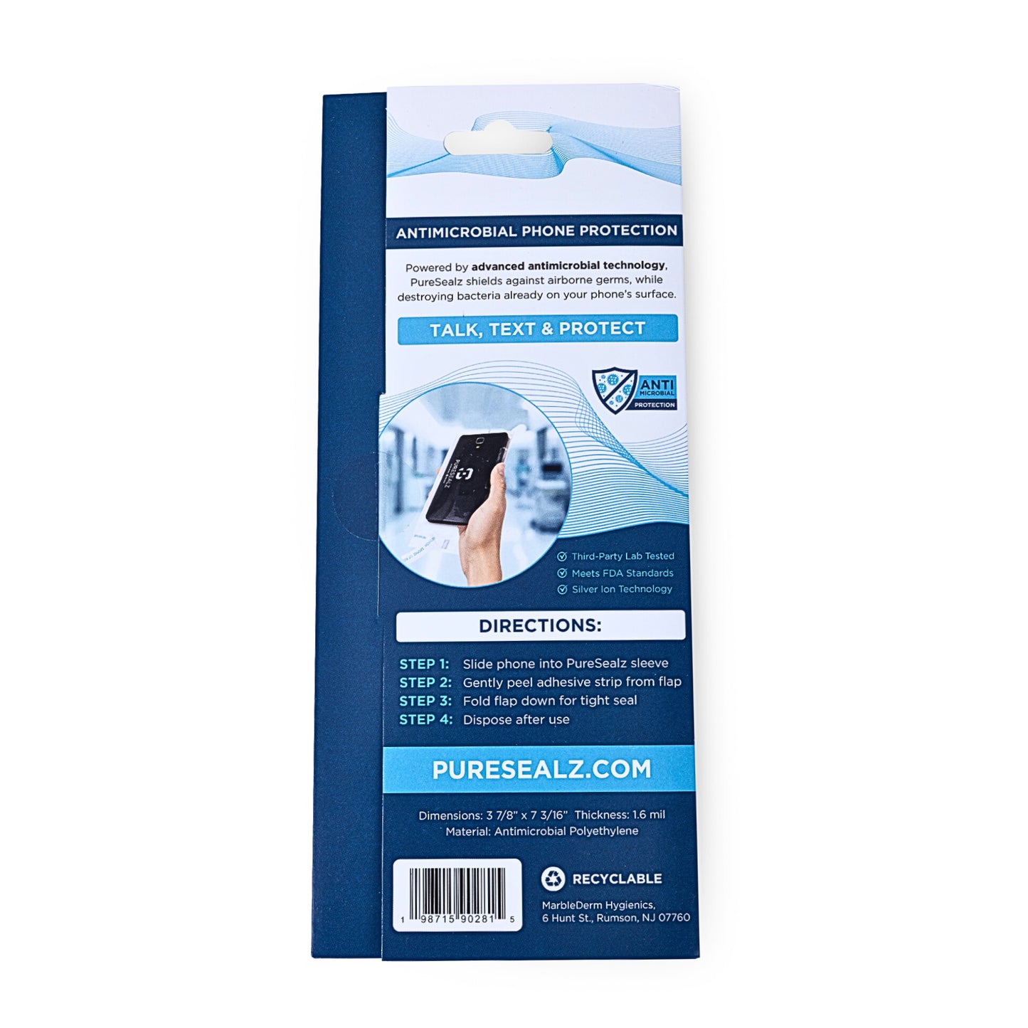 Antimicrobial Phone Sleeves – 12 pack